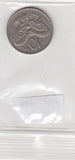 S22-BEE-0107 New Zealand 10 Cent VF 1970 KM41.1