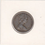S22-BEE-0111 New Zealand 10 Cent VF 1973 KM41.1