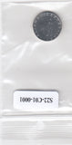 S22-C01-0001-M39 Italy 50 lire UNC 1990 KM95.2   no diamond