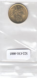 S22-C01-0005-M34 Italy 20 lire UNC 1988 KM97.2