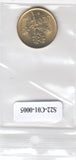 S22-C01-0005-M37 Italy 20 lire UNC 1988 KM97.2
