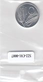 S22-C01-0007-M39 Italy 10 lire UNC 1986 KM93
