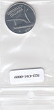 S22-C01-0009-M42 Italy 10 lire UNC 1990 KM93