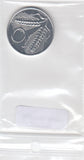 S22-C01-0009-M42 Italy 10 lire UNC 1990 KM93