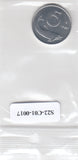 S22-C01-0017-M229 Italy 5 lire UNC 1987 KM92