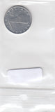 S22-C01-0018-M272 Italy 5 lire UNC 1990 KM92