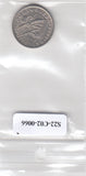 S22-C02-0066-M01 Portugal 2 1/2  escudos UNC 1977 KM590