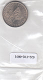 S22-C02-0091-M01 Portugal 5 escudos UNC 1984 KM591