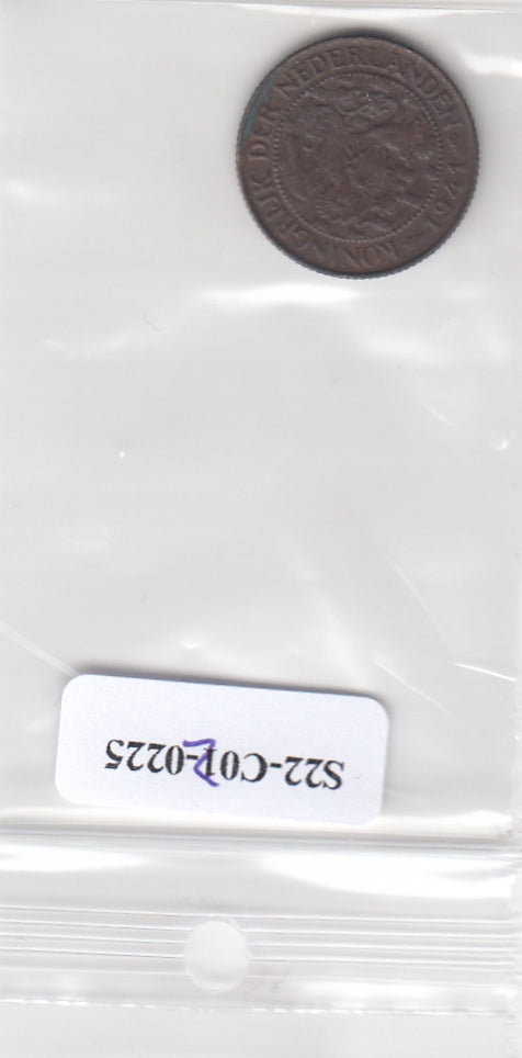 S22-C02-0225 Nederland 1 cent VF 1941 KM152