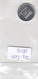 S22-C03-0015-M39 Nederland 25 cent BU 2001 KM204