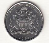 S22-C07-0001-M123 Guyana 100 dollar BU 2020 KM202