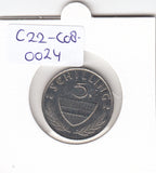S22-C08-0024 Austria 5 shilling UNC 1979 KM28890a