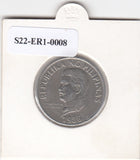 S22-ER1-0008 Fliipijnen 50 sentimo 1986  VF/XF KM242