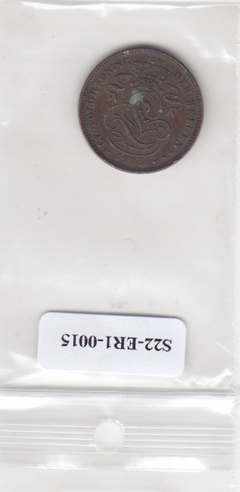 S22-ER1-0015 België 2 centiem 1905 Vlaams ZG KM36