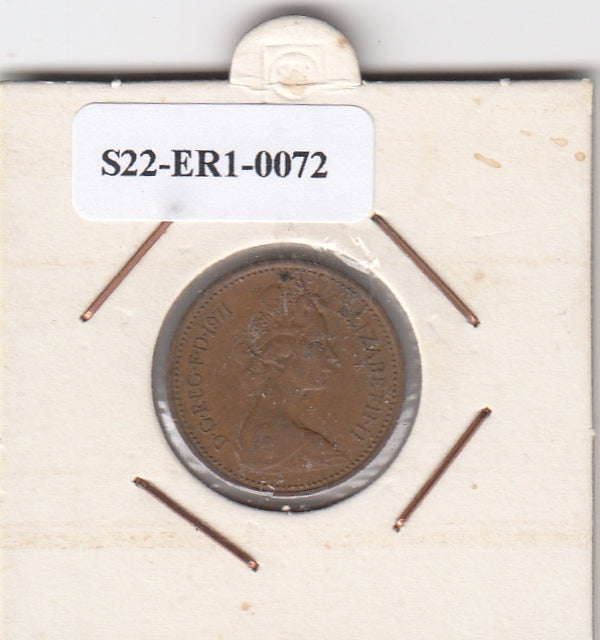 S22-ER1-0072 Verenigd Koningkrijk 1 penny 1971  VF KM915