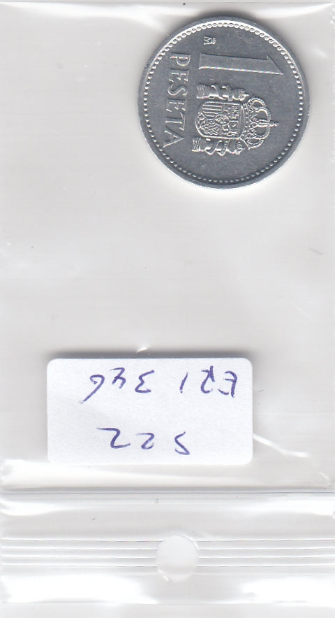 S22-ER1-0346 Spain 1 peseta 1987   VF KM821
