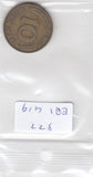 S22-ER1-0419 Germany 10 pfennig 1980 D VF KM108