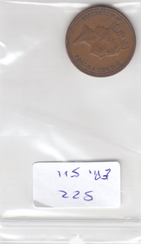 S22-ER1-0511 United Kingdom 1 penny 1988  VF KM935
