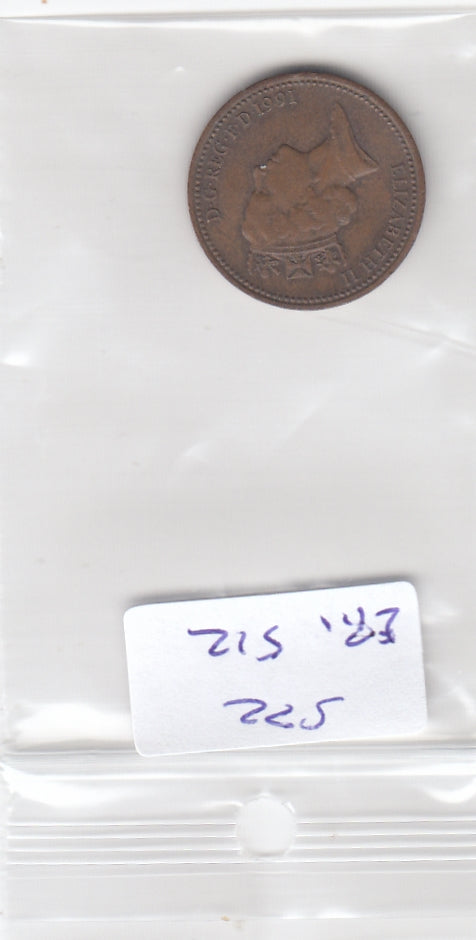 S22-ER1-0512 United Kingdom 1 penny 1991  VF KM935