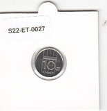 S22-ET2-0027-M02 Netherlands 10 Cents FDC 1989 KM203