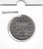 S22-ET2-0030-M04 Netherlands 2 1/2 Gulden FDC 1989 KM206