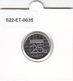 S22-ET2-0035-M03 Netherlands 25 Cents FDC 1993 KM204