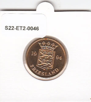 S22-ET2-0046-M02 Netherlands DutchMint FDC 1994     Friesland