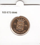 S22-ET2-0046-M02 Netherlands DutchMint FDC 1994     Friesland