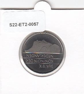 S22-ET2-0057-M03 Netherlands 1 Gulden FDC 1982 KM205