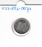 S22-ET2-0074-M02 Netherlands 25 Cents FDC 1985 KM204