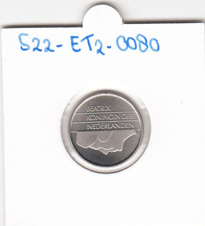 S22-ET2-0080-M02 Nederland 25 Cents FDC 1986 KM204