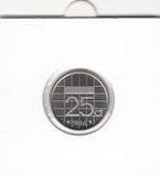 S22-ET2-0080-M02 Nederland 25 Cents FDC 1986 KM204
