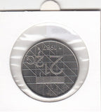 S22-ET2-0088-M02 Netherlands 2 1/2 Gulden FDC 1987 KM206