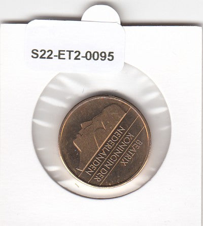 S22-ET2-0095-M02 Netherlands 5 Gulden FDC 1988 KM210