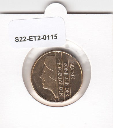 S22-ET2-0115-M02 Netherlands 5 Gulden FDC 1992 KM210