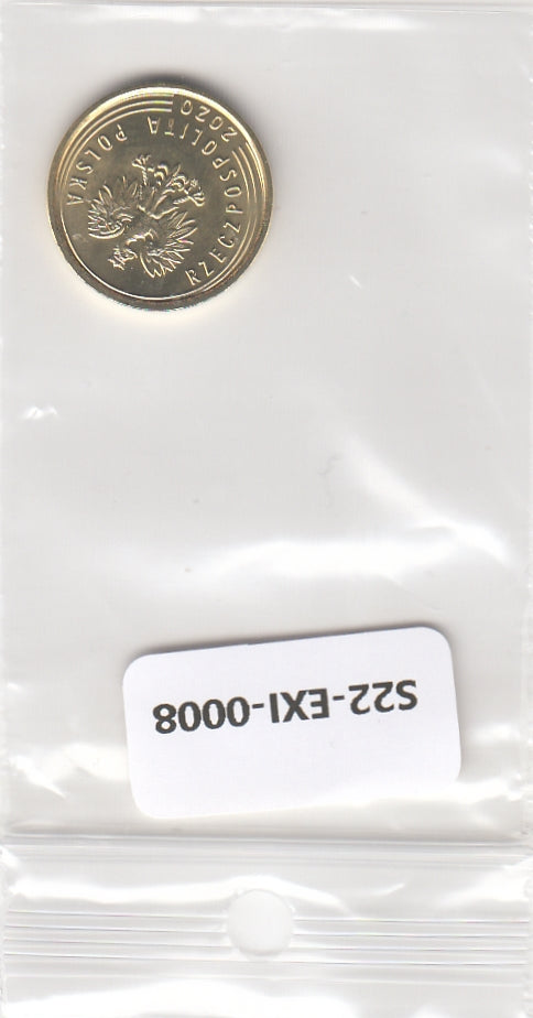 S22-EXI-0008-M39 Poland 2 Grosze UNC 2020 Y924