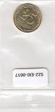 S22-EXI-0017-M35 Ukraine 25 Kopiyok UNC 2015 Schon# 27b   magnetic