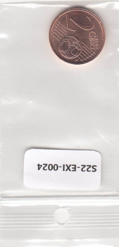 S22-EXI-0024-M11 Lithuania 2 cent UNC 2015 KM206