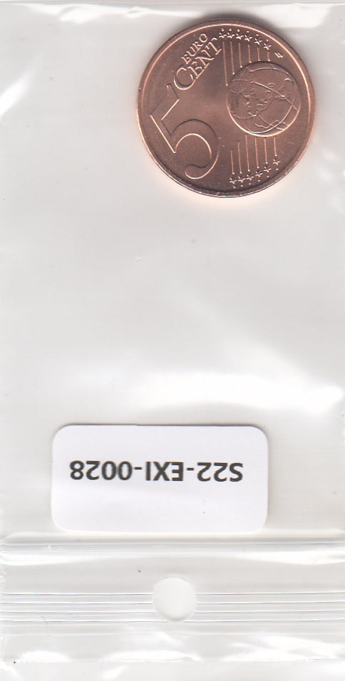 S22-EXI-0028-M34 Litouwen 5 cent UNC 2015 KM207