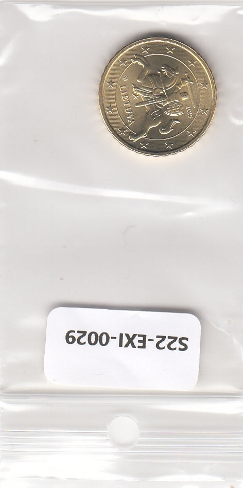S22-EXI-0029-M24 Litouwen 10 cent UNC 2015 KM208