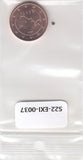 S22-EXI-0037-M15 Estonia 2 cent UNC 2021 KM62