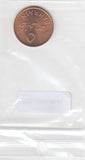 S22-G03-0041-M12 Bahrain 5 fils UNC 1965 KM2
