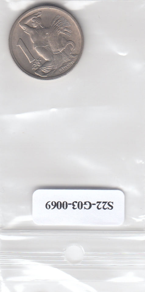S22-G03-0069-M03 Tsjecho-Slowakije 1 Koruna UNC 1946 KM19