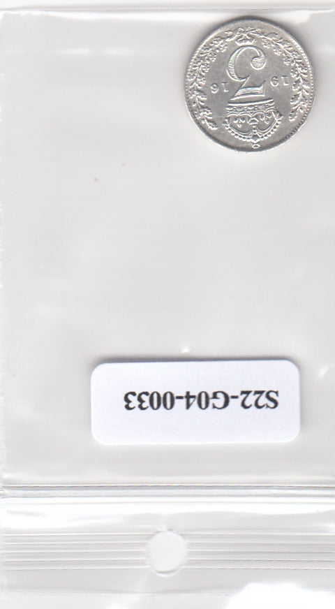 S22-G04-0033 Groot-Brittannië 3 pence ZG 1916 KM813   zilver