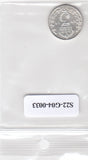 S22-G04-0033 Groot-Brittannië 3 pence ZG 1916 KM813   zilver