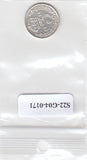 S22-G04-0171 Verenigd Koninkrijk 3 pence VF 1915 KM813   zilver