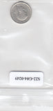 S22-G04-0249 United Kingdom 3 pence VF 1918 KM813   silver