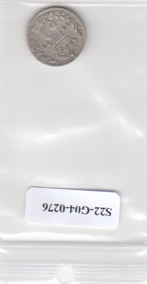 S22-G04-0276 Verenigd Koninkrijk 3 pence FI/VF 1918 KM813   zilver