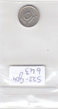 S22-G04-0643 Zweden 10 Ore VF/XF 1955 KM823  zilver