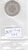 S22-G04-0685 Germany 1 Mark VF- 1875 KM7 A silver